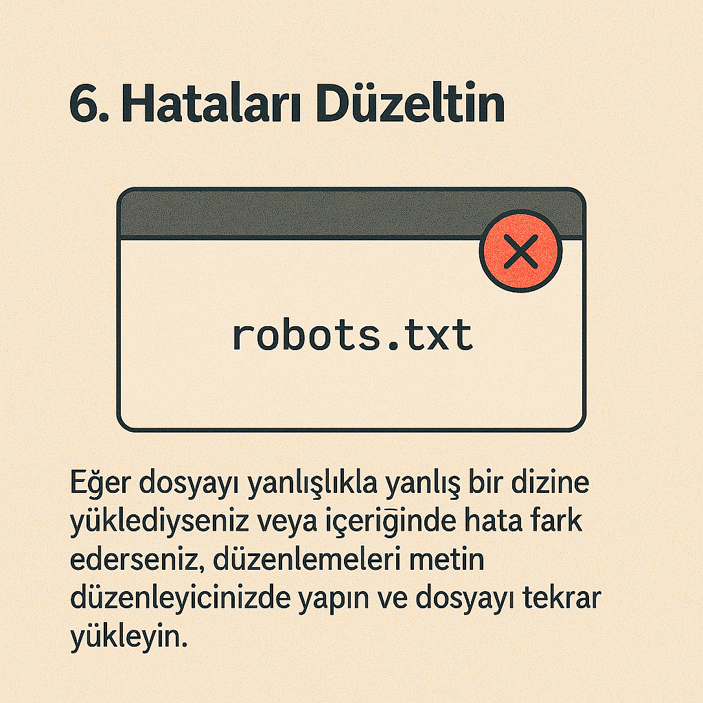 Hataları Düzeltin